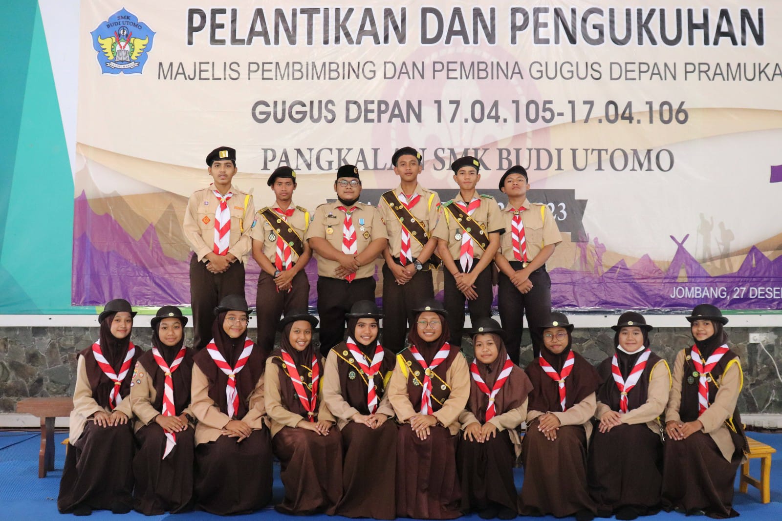 Pengukuhan dan Pelantikan Gudep